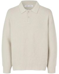 Samsøe & Samsøe - Sanicolas Buttoned Polo Shirt - Lyst