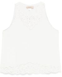 Twinset - Cotton Lace Blouse - Lyst