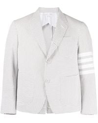 Thom Browne - Gestreepte Blazer - Lyst