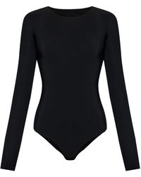 MM6 by Maison Margiela - Nylon Bodysuit - Lyst