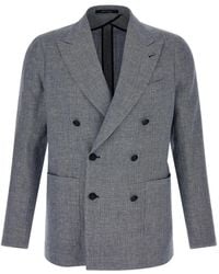 Tagliatore - Montecarlo Single-Breasted Blazer - Lyst