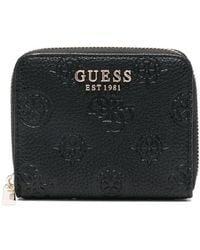 Guess - Logo-Lettering Wallet - Lyst