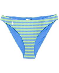 Polo Ralph Lauren - Striped Bikini Bottoms - Lyst