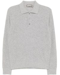 Canali - Knitted Polo Shirt - Lyst