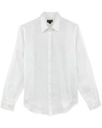 Vilebrequin - Fondant Linen Shirt - Lyst