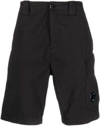 C.P. Company - Cargo-Shorts mit Logo-Patch - Lyst