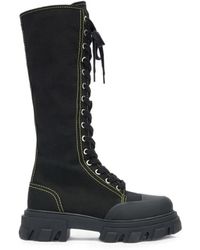 Ganni - Trail Boots Tall - Lyst