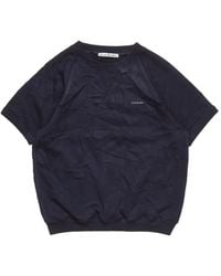 Acne Studios - Top A Maniche Corte - Lyst