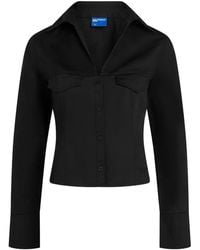 KARL LAGERFELD - Button-Up Flap-Pocket Shirt - Lyst