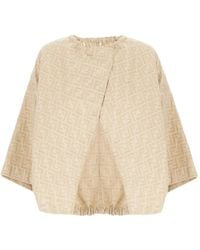 Fendi - Jack Met Trekkoord En Ff-Patroon - Lyst