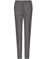 Loulou de Saison - Malka Pleat-Front Fitted Trousers - Lyst