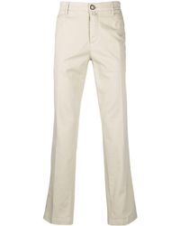 Jacob Cohen - Pressed-crease Four-pocket Chinos - Lyst