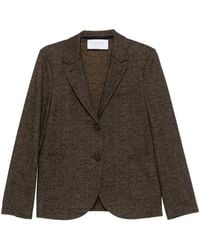 Harris Wharf London - Herringbone Single-Breasted Jacket - Lyst