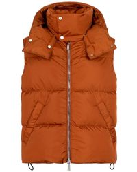 DSquared² - Hooded Down Vest - Lyst