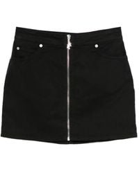 HUGO - Minijupe À Fermeture Zippée - Lyst