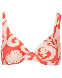 Lenny Niemeyer - Bikinioberteil Mit Grafischem Print - Lyst