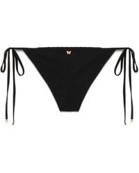 Kiki de Montparnasse - Lace Inset String Bikini Bottom - Lyst