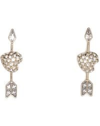 Swarovski - Pendientes Con Forma De Flecha - Lyst