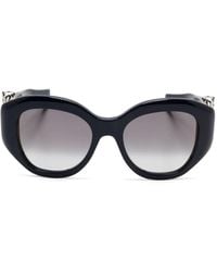 Cartier - Zonnebril Met Oversized Montuur - Lyst