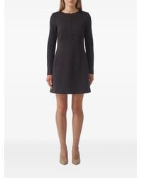Max Mara - Long-Sleeve A-Line Mini Dress - Lyst