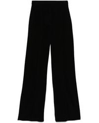 Patrizia Pepe - ベルベット フレアパンツ - Lyst