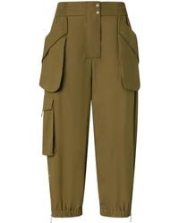 Pinko - Klassische Cropped-Cargohose - Lyst