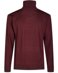 Daniele Fiesoli - Pull En Laine Mérinos À Col Roulé - Lyst