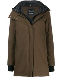 Herno Hooded Parka Coat - Green