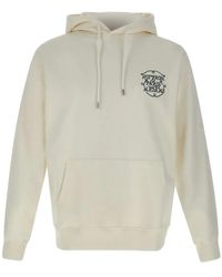 Drole de Monsieur - Sudadera de algodón con motivo bordado y capucha - Lyst