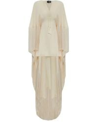 ‎Taller Marmo - 1970 Fringe-Trim Mini Dress - Lyst