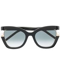 Carolina Herrera - Zonnebril Met Oversized Montuur - Lyst