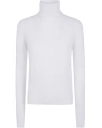 Base London - Turtleneck Raglan-Sleeve Sweater - Lyst