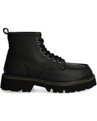 Blauer - Leather Ankle Boots - Lyst