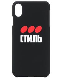 Heron Preston IPhone X-Hülle mit Slogan - Schwarz