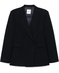 Sandro - Blazer Met Dubbele Rij Knopen - Lyst