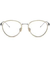 Brunello Cucinelli - Round-Frame Glasses - Lyst