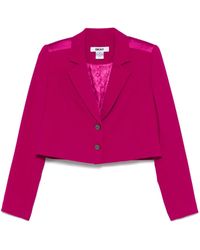 DKNY - Cropped Blazer - Lyst