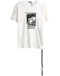 Ann Demeulemeester - Baptist Graphic-Print T-Shirt - Lyst