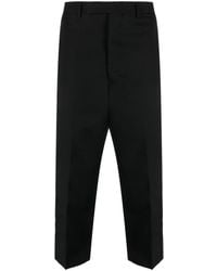 Rick Owens - Cropped-Hose im Baggy-Style - Lyst