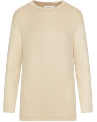 Max Mara - Recycled Moon Jersey Second Skin Short Sleeves Top - Lyst