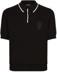 Dolce & Gabbana - 'Dg' Polo Shirt - Lyst