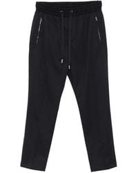 Dolce & Gabbana - Logo-Patch Drawstring Trousers - Lyst