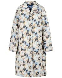 Marni - Long Printed Coat - Lyst