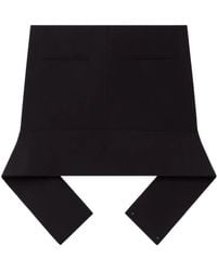 Courreges - Mini-Rok Met Ceintuur - Lyst