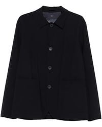 Herno - Button-Up Shirt Jacket - Lyst