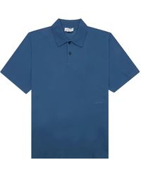 Lanvin - Polo À Bords Côtelés - Lyst