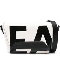 Emporio Armani - Logo-print Messenger Bag - Lyst