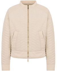 Moorer - Zip Quilted Jacket - Lyst