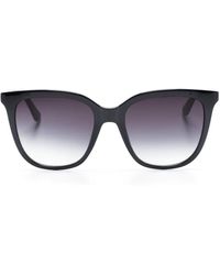 Calvin Klein - Rectangle-Frame Sunglasses - Lyst