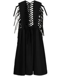 Noir Kei Ninomiya - Multi-buckle Sleeveless Dress - Lyst